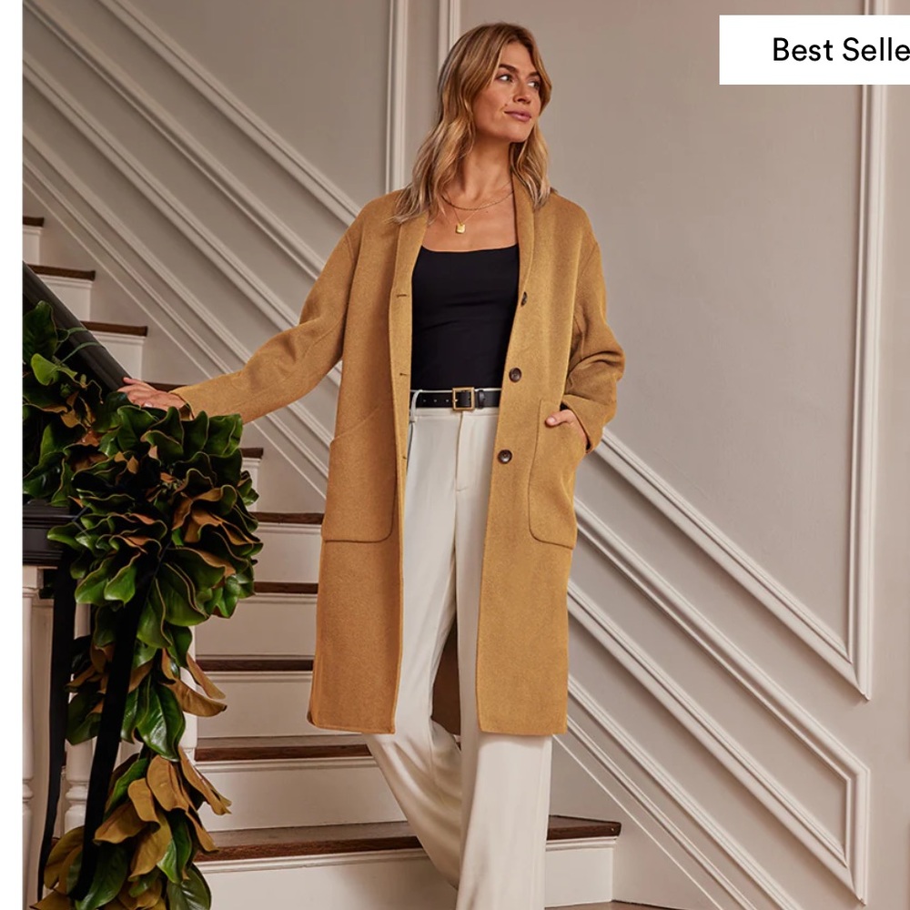 Summersalt Wool Coat